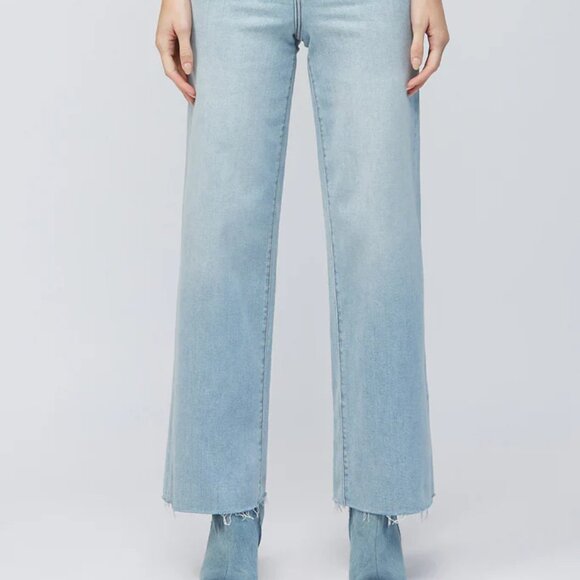 Hidden - Logan Light Wash Studded Hotfix Dad Jean, size 27, NWT - Picture 7 of 13